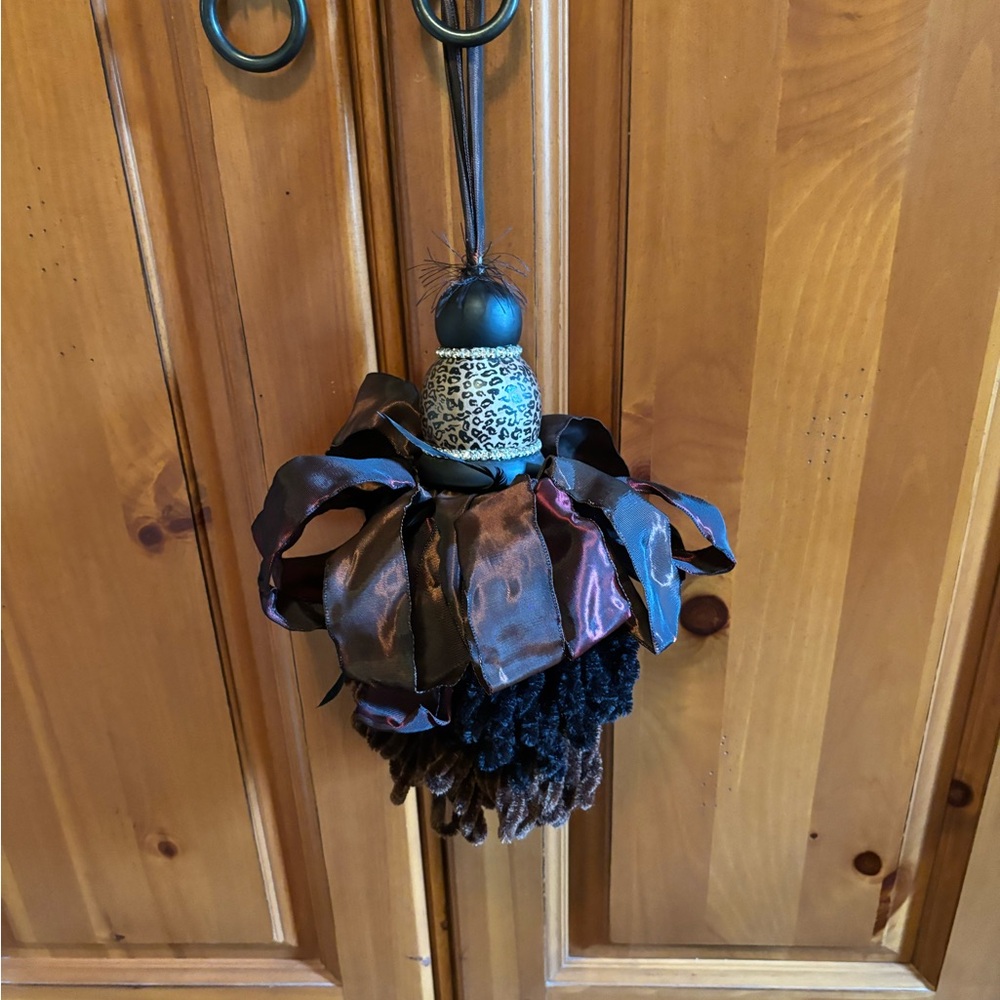 Brown and Black Decorative Tassel